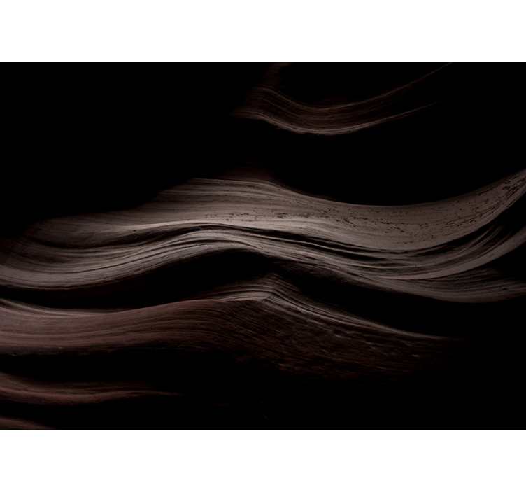 shadow in the desert Desert Wall Mural - TenStickers