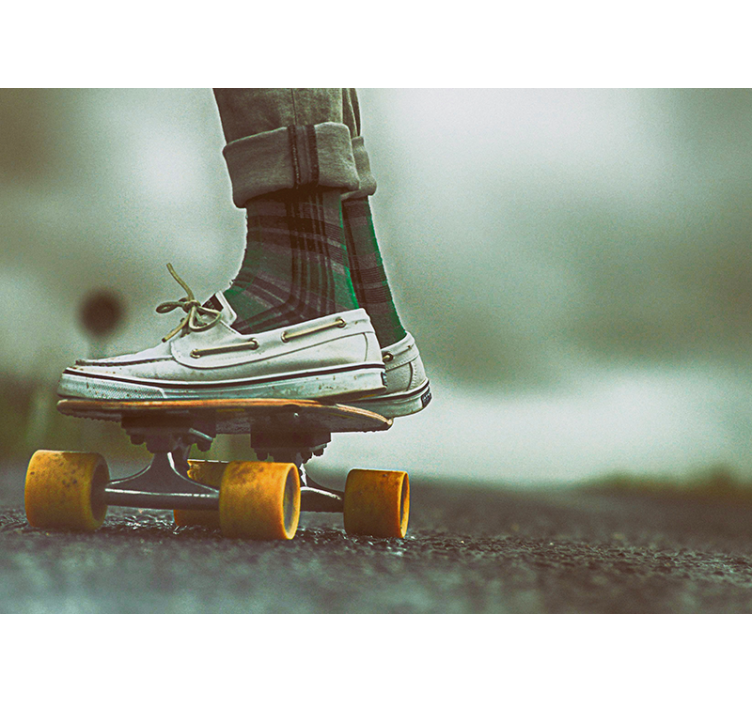 Cool Skateboard Style graffiti wall mural - TenStickers