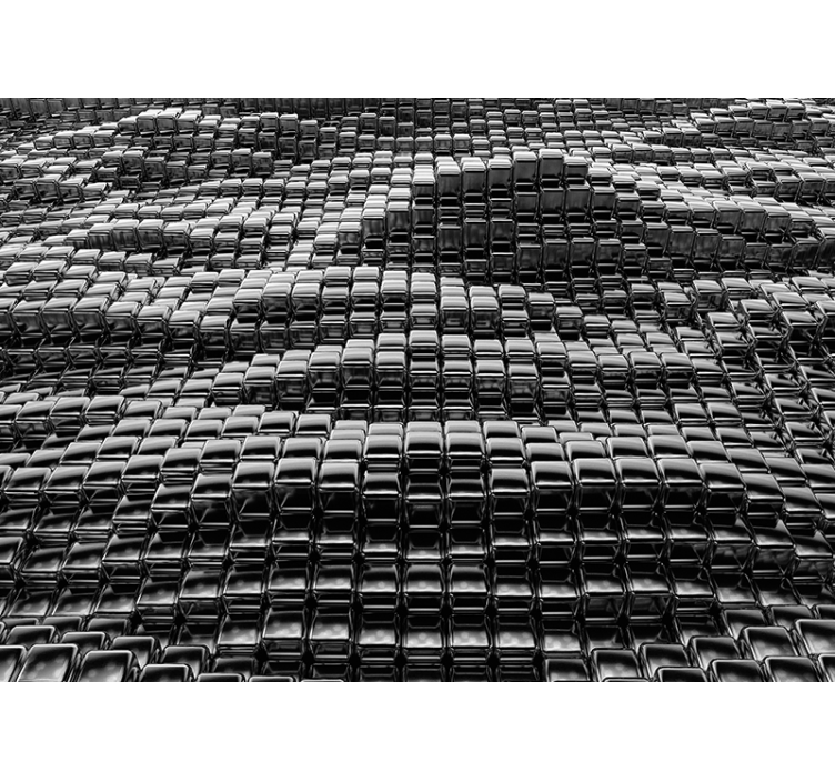 Texture wall mural stacked chair design - TenStickers