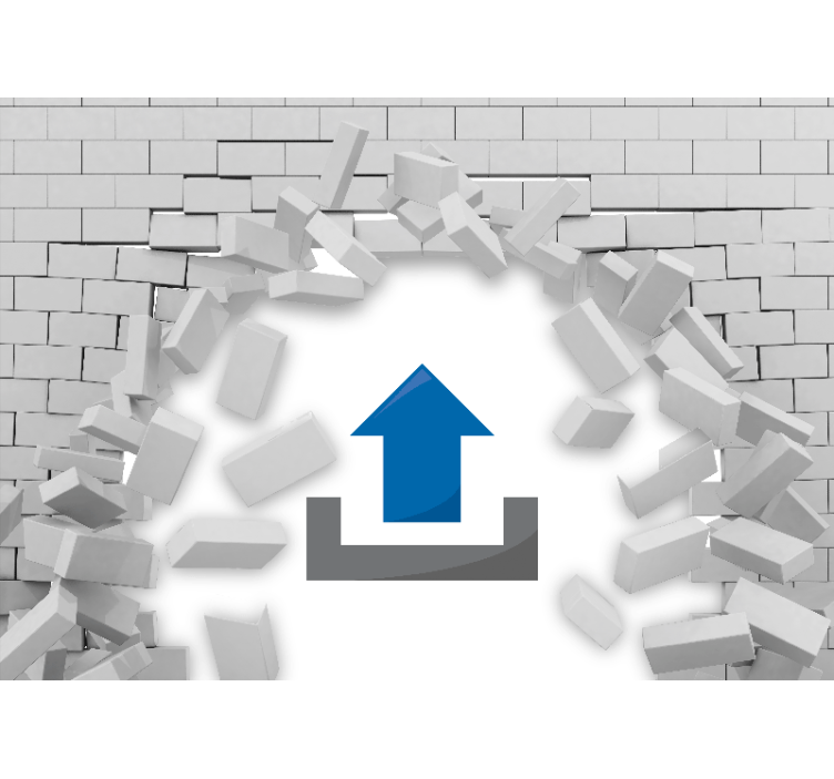 Vehicle mural joyful race scene - TenStickers