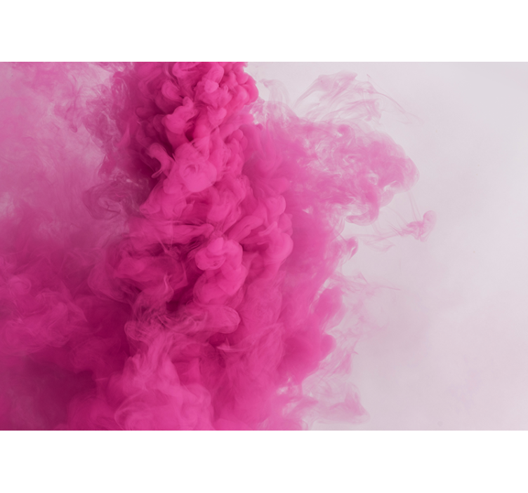 Pink smoke effect Marriage Wall Murals - TenStickers
