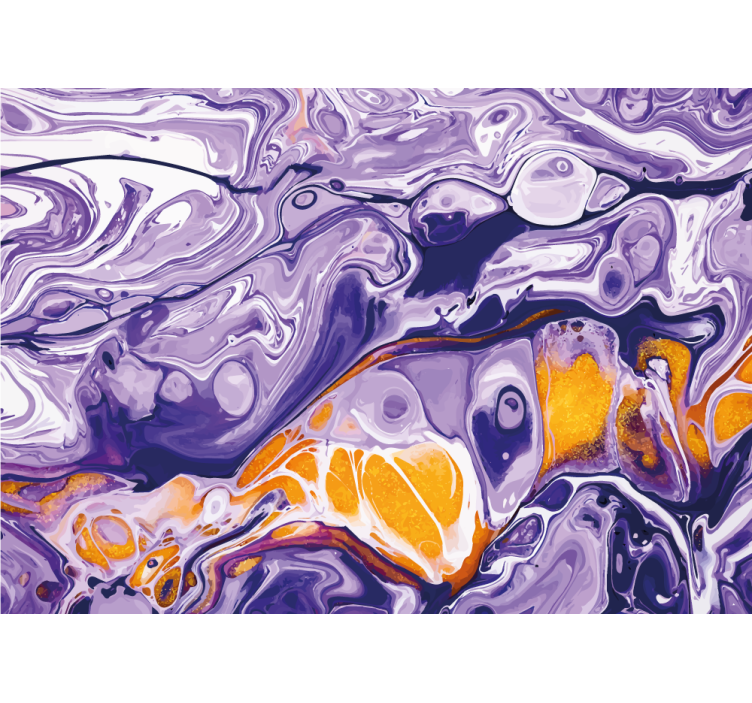 Purple marble effect Abstract Wall Murals - TenStickers
