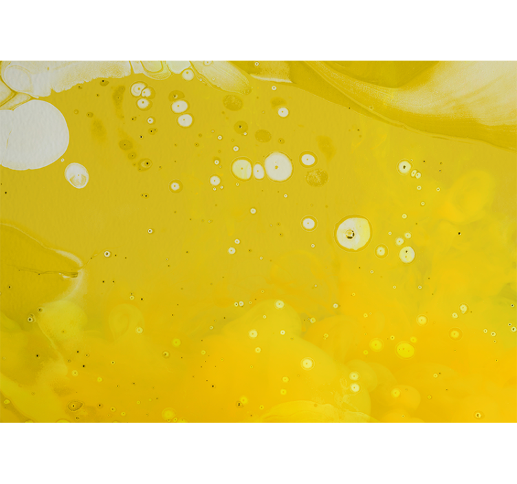 Light shades of yellow marble effect wall mural - TenStickers