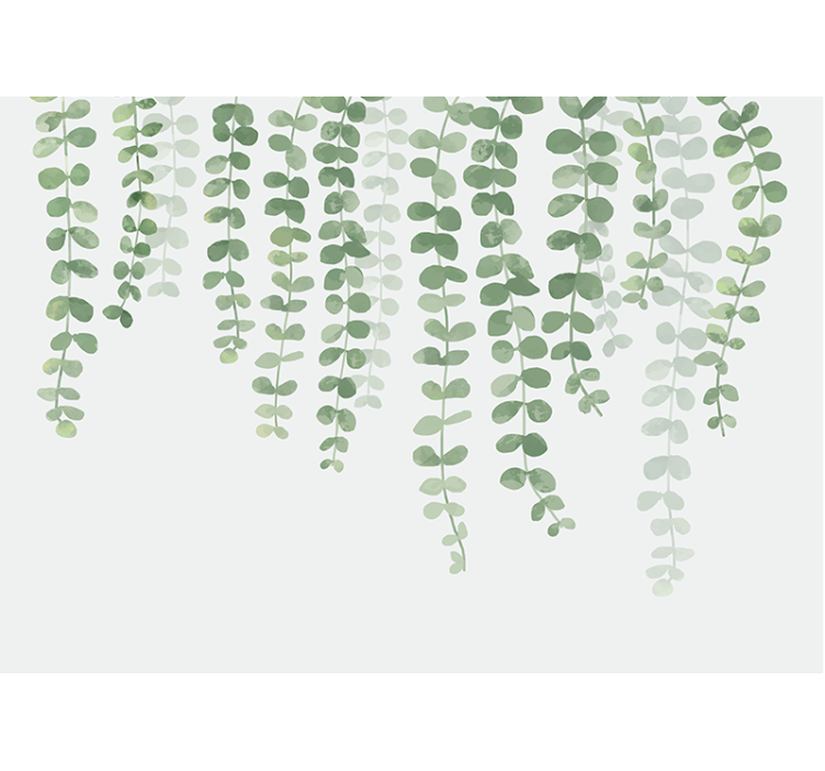 Lush Greenery Vines tree mural - TenStickers