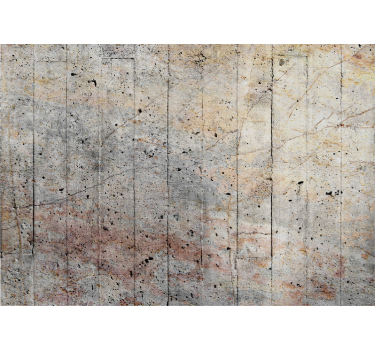 Stone wall mural concrete texture design - TenStickers