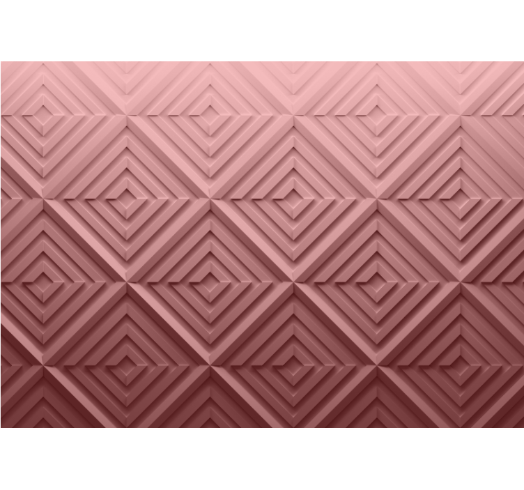 Geometric Layered Pattern texture wall mural - TenStickers