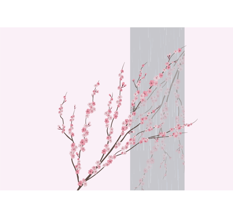 Aesthetic light flowering Marriage Wall Murals - TenStickers