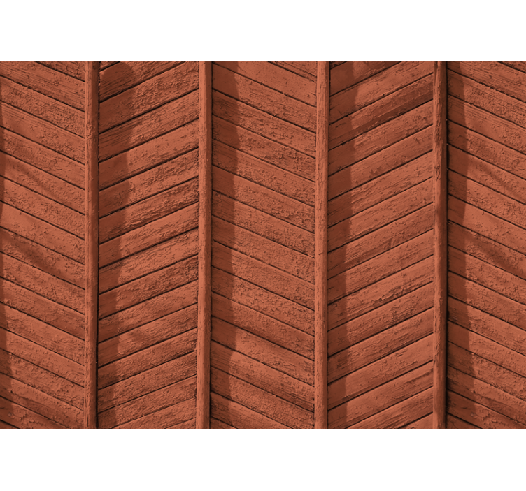 Diagonal wood rustic style wood wall mural - TenStickers