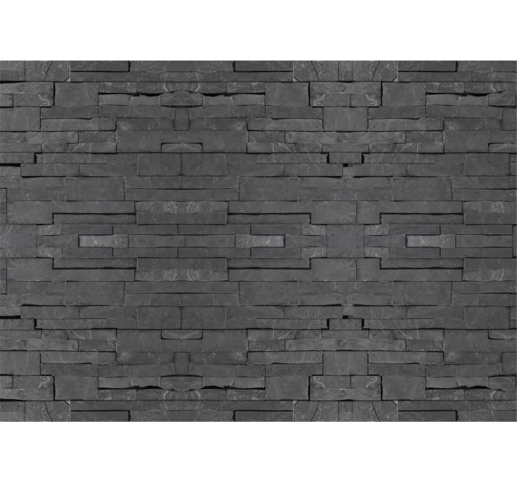 Negroes ladrillos brick wall mural - TenStickers