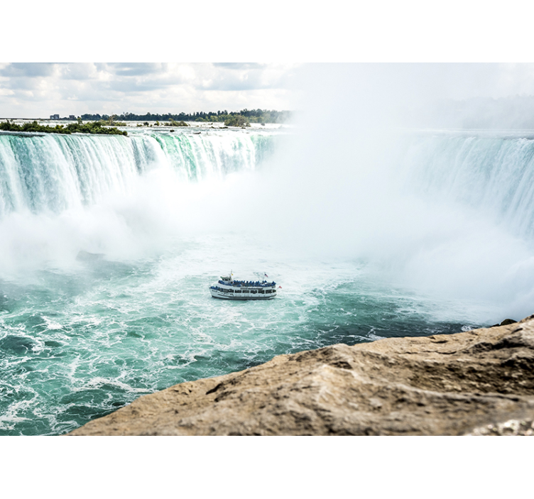Niagara Falls Photo Waterfall Wall Mural - TenStickers