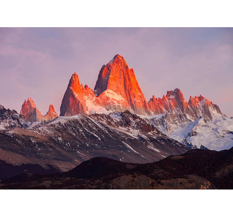 Patagonia's landscape  nature wall mural - TenStickers