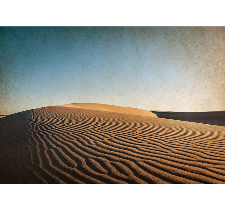 Desert mural sand dune serenity - TenStickers