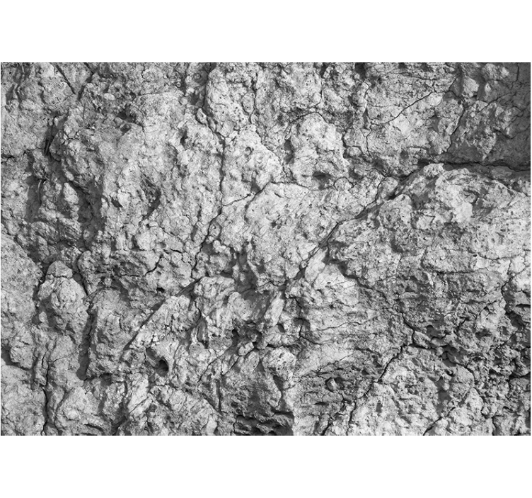 Wall mural textured rock surface - TenStickers