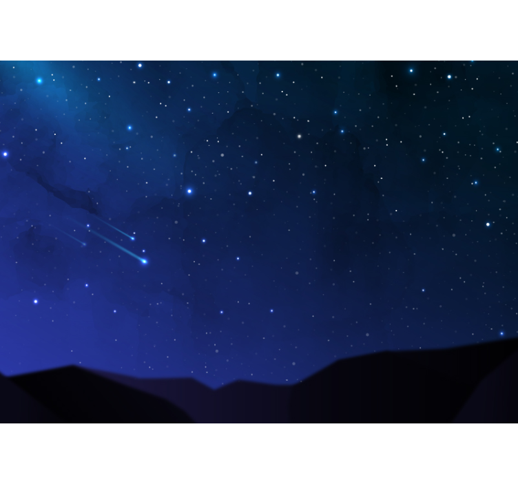 Space mural heavenly night sky - TenStickers