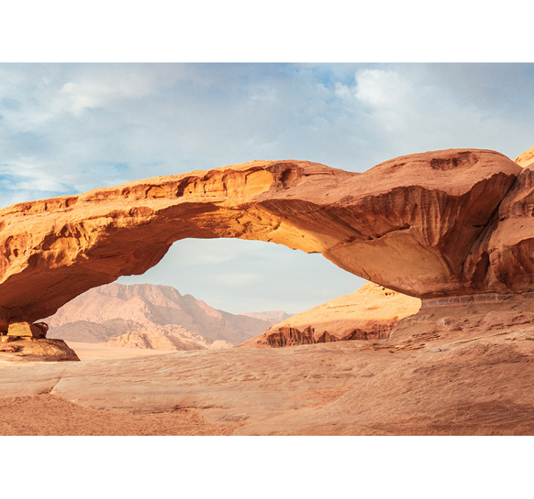 Landscape mural wallpaper desert arch landscape - TenStickers