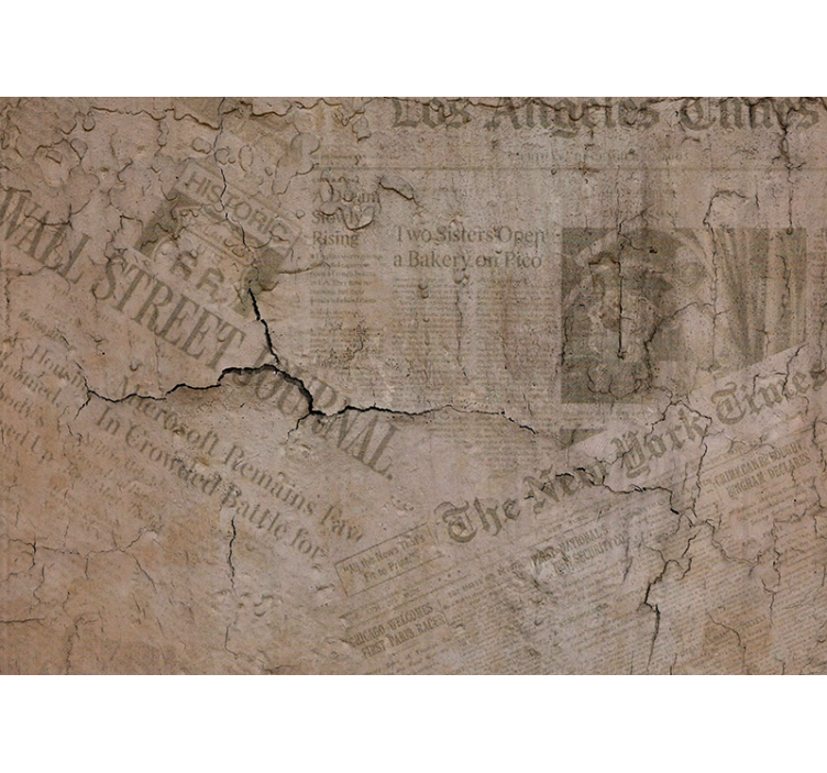 Weathered old texture wall mural - TenStickers