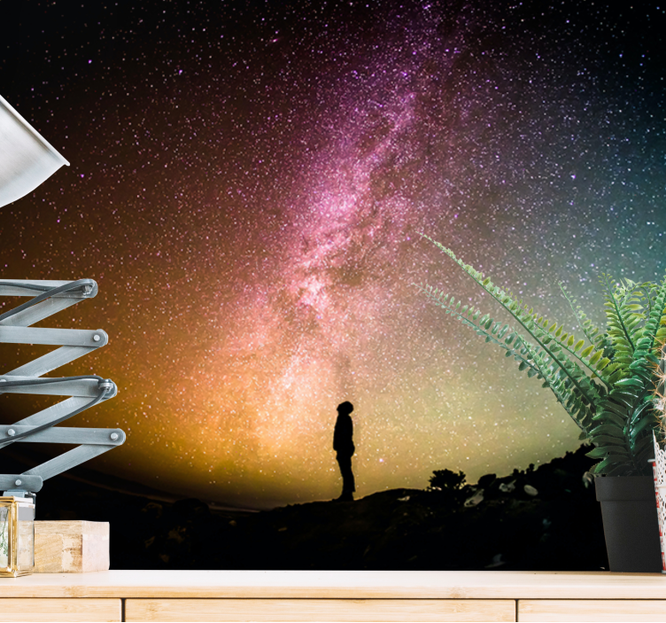 Desert galaxy sky Teenage Wall Murals - TenStickers