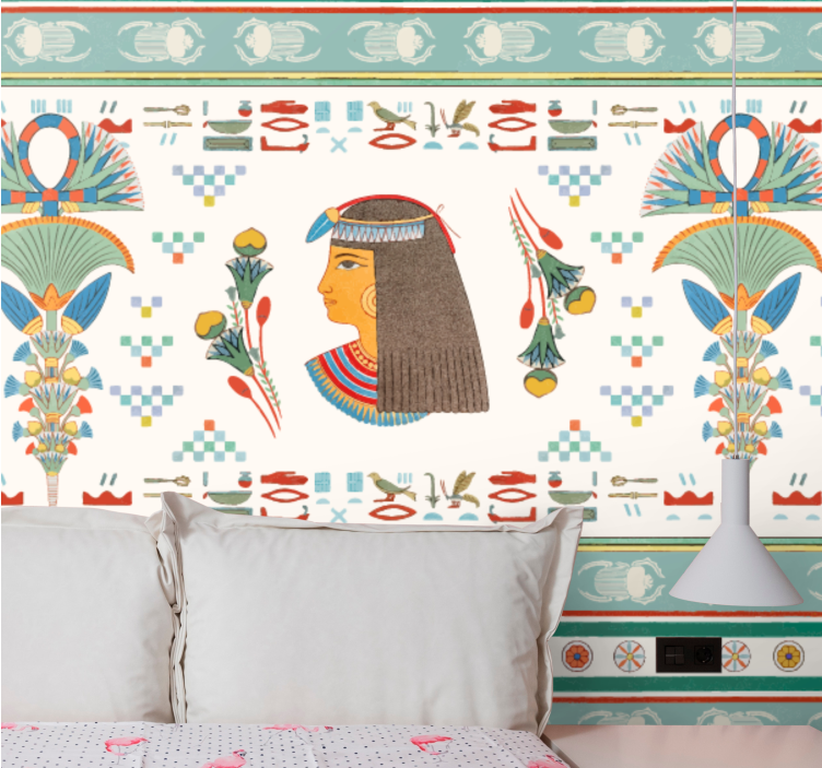 'Egyptian' Goddes Neith modern wall mural - TenStickers