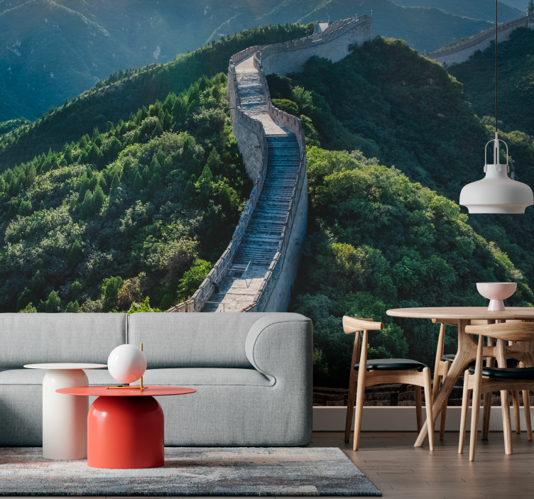 Majestic Great Wall landscape mural wallpaper - TenStickers