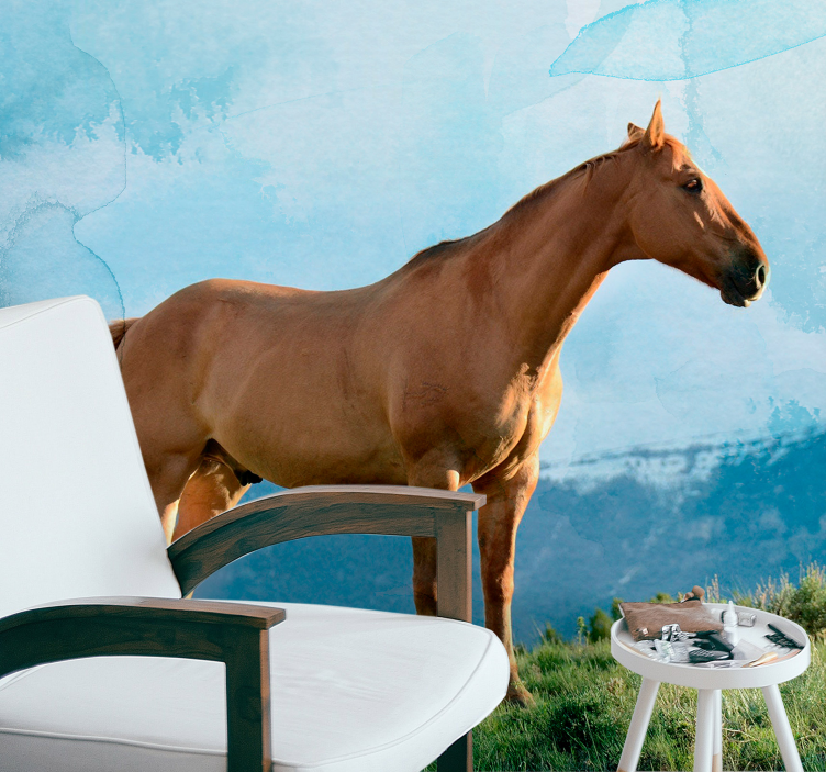 Majestic Horse Presence animal wall mural - TenStickers