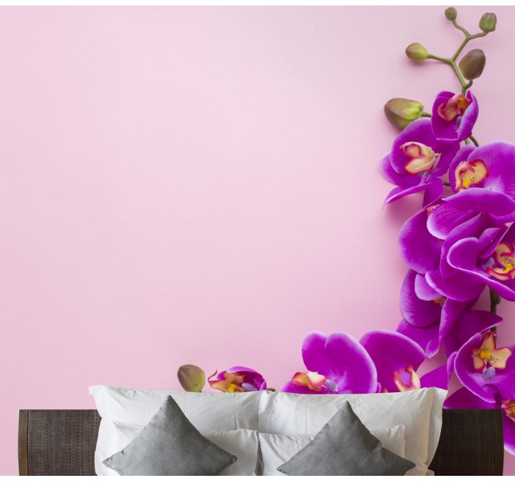 Orchid mural orchid floral composition - TenStickers