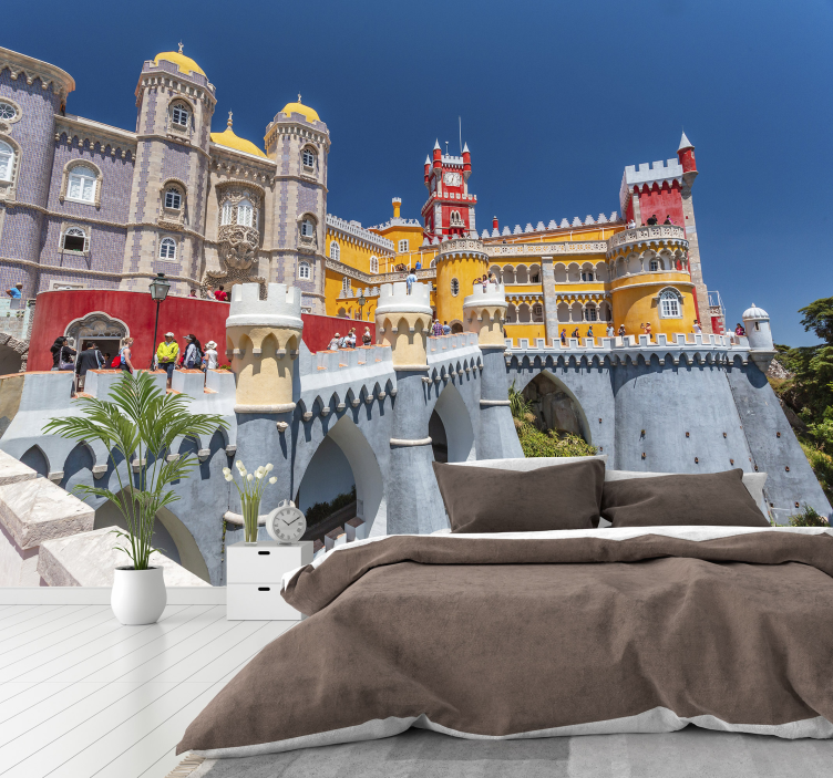 Pena's  Palace tower wall mural - TenStickers