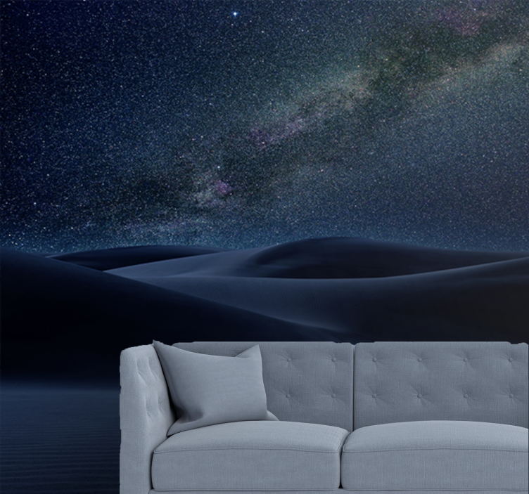 Space mural starry night sky - TenStickers