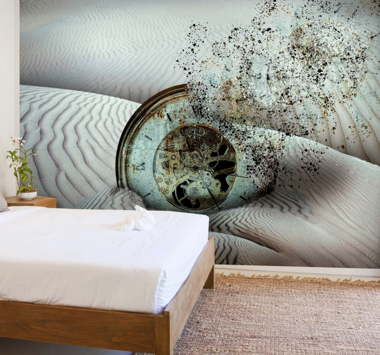Surreal Desert Abstract Wall Murals - TenStickers