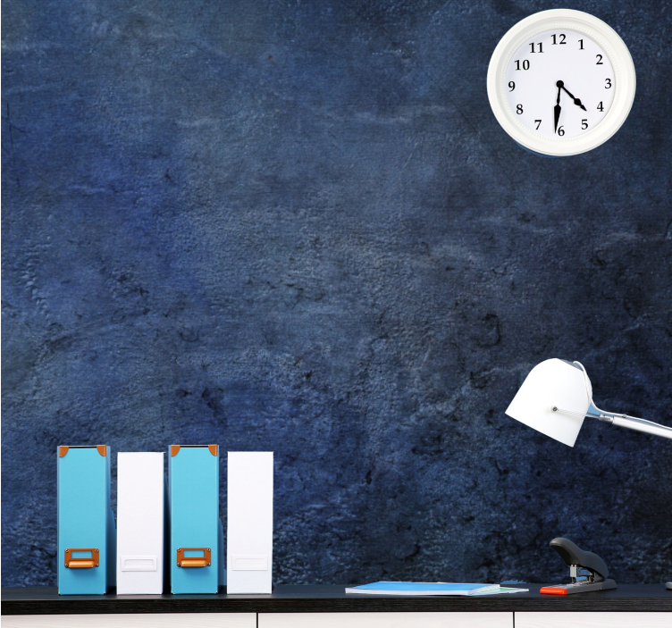 Deep blue texture wall mural - TenStickers