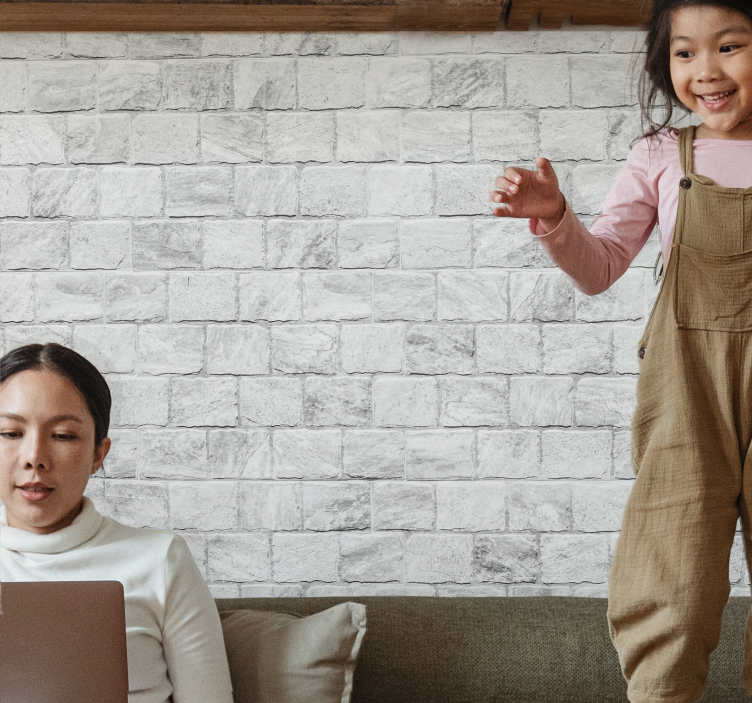 White brick texture brick wall mural - TenStickers