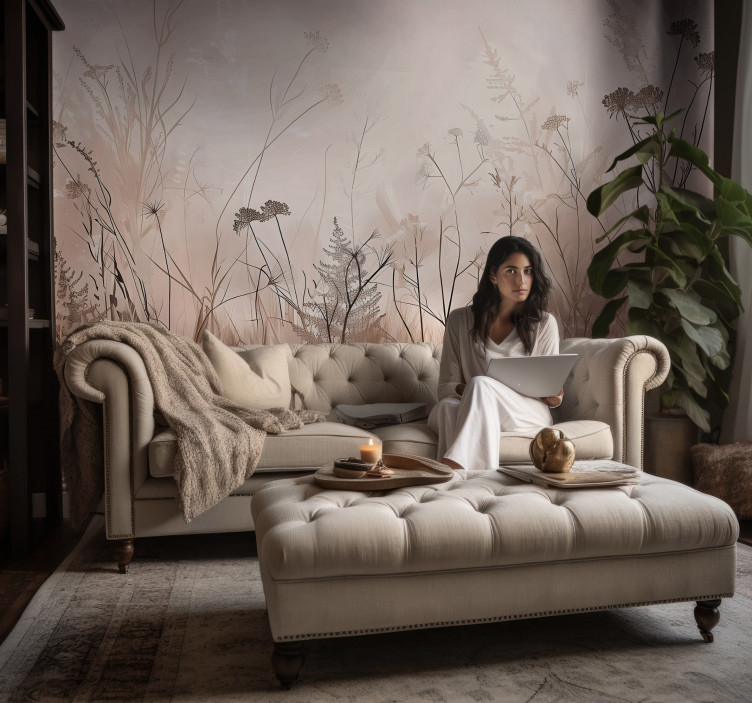 Wild nature nature wall mural - TenStickers