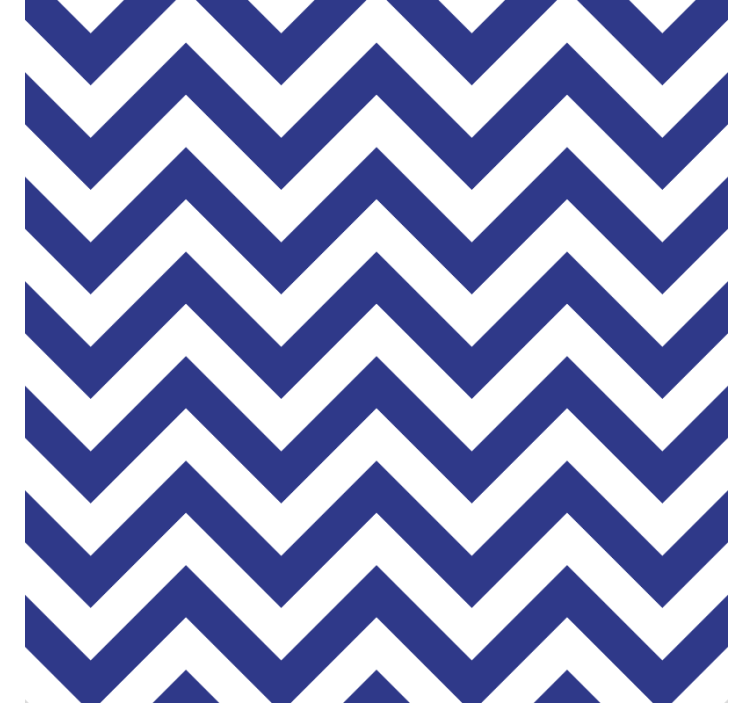 Dynamic zigzag pattern coasters - TenStickers