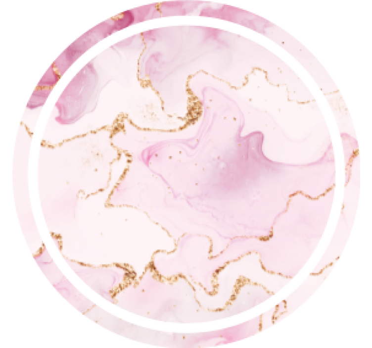Soft marble pink design coasters - TenStickers