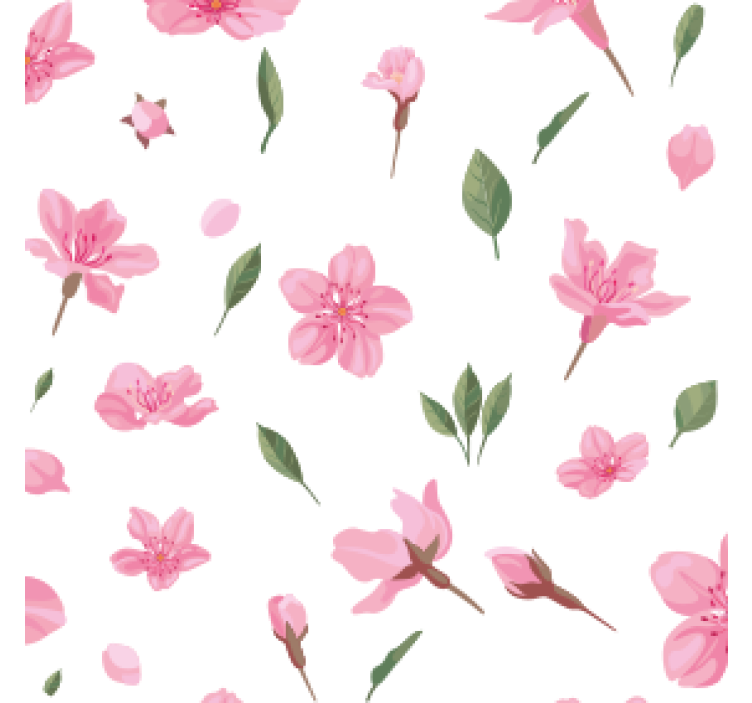 Beer mats with floral inspired design - TenStickers