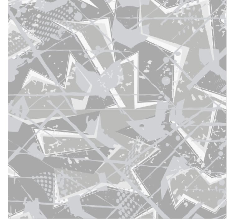 Coasters with abstract geometric design - TenStickers