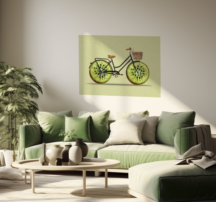 Kiwi Bike Kiwi Bike is a brand of bicycles. poster - TenStickers