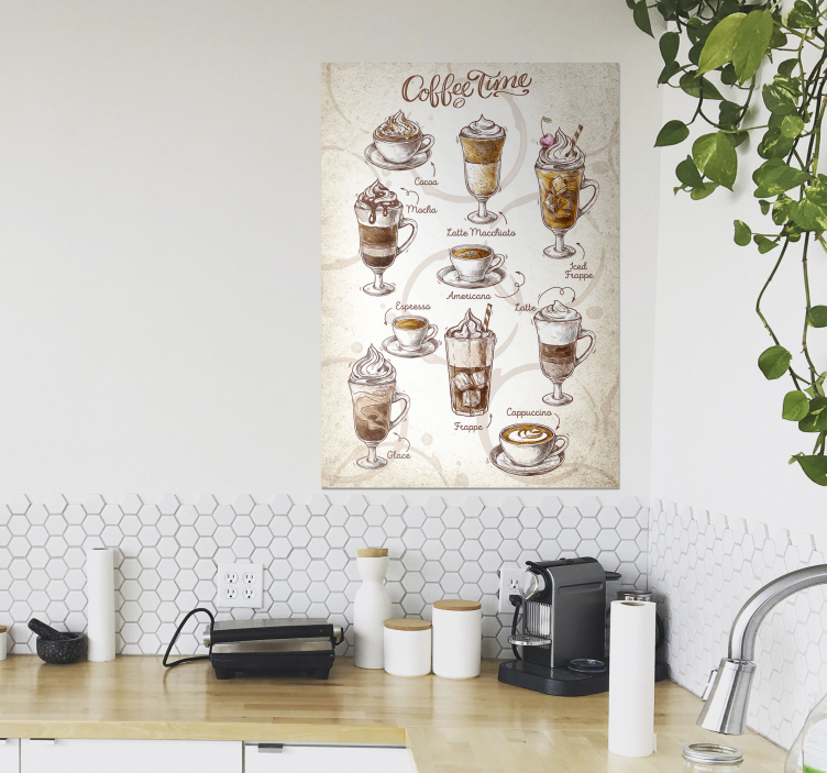 Coffee drink poster print - TenStickers
