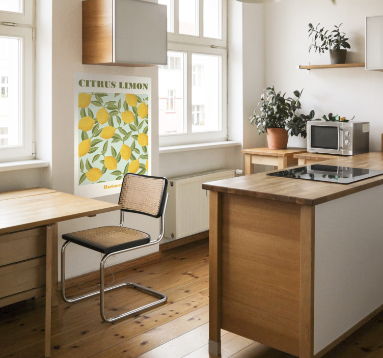 Lemon fruit poster prints - TenStickers