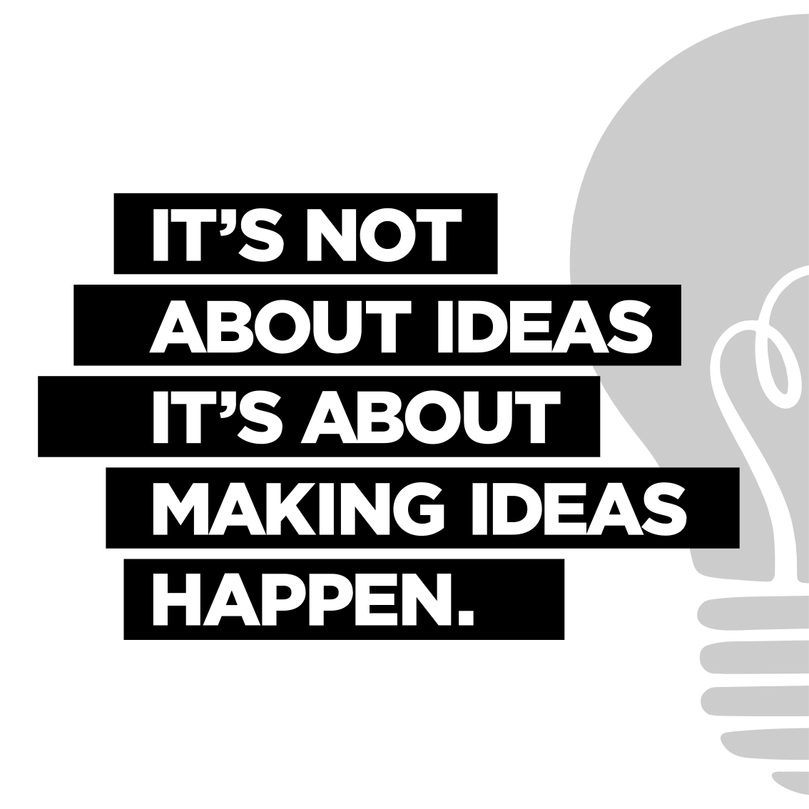 Inspiring ideas office poster - TenStickers