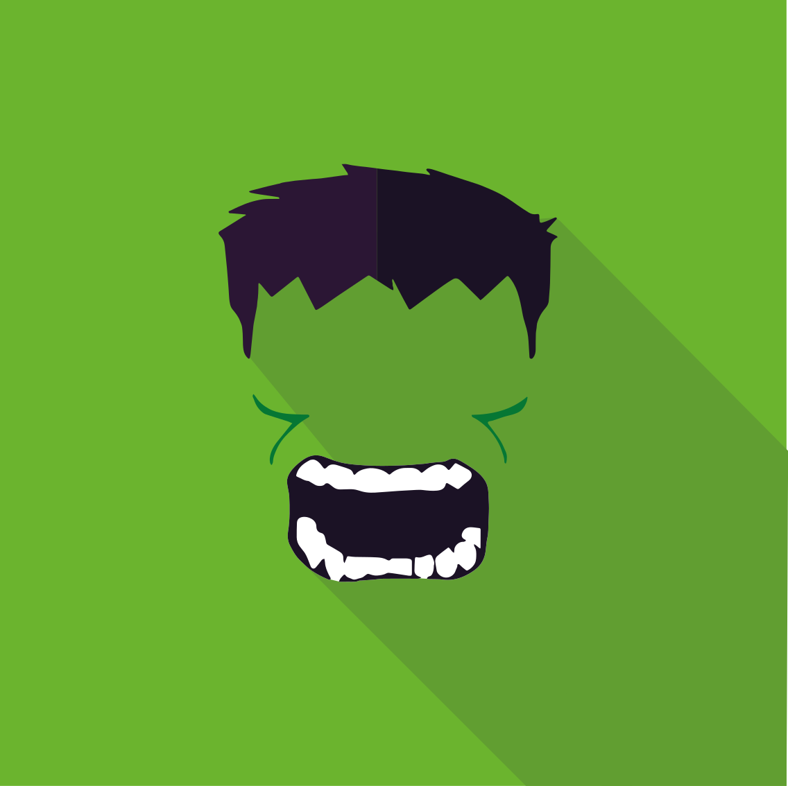 Poster for teenager green superhero - TenStickers