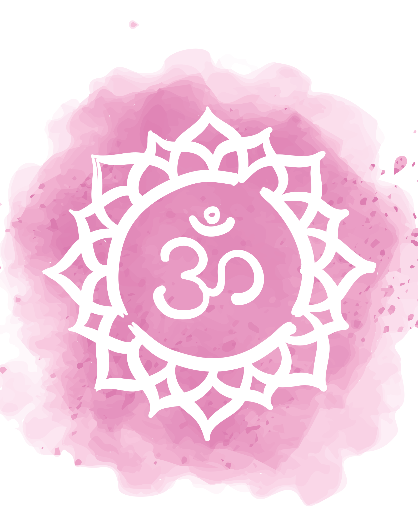 Zen poster beautiful crown chakra design - TenStickers
