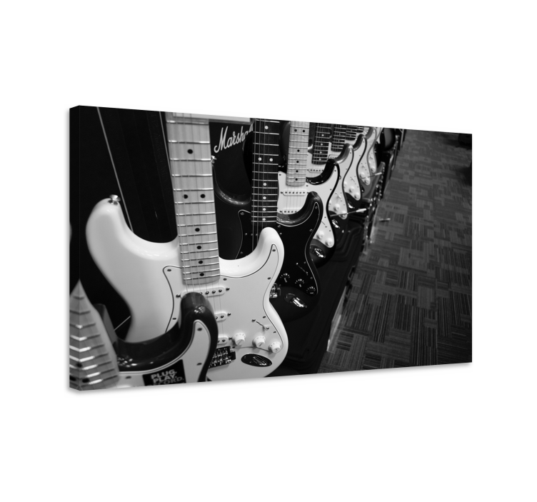 guitarras electricas Music canvas art - TenStickers