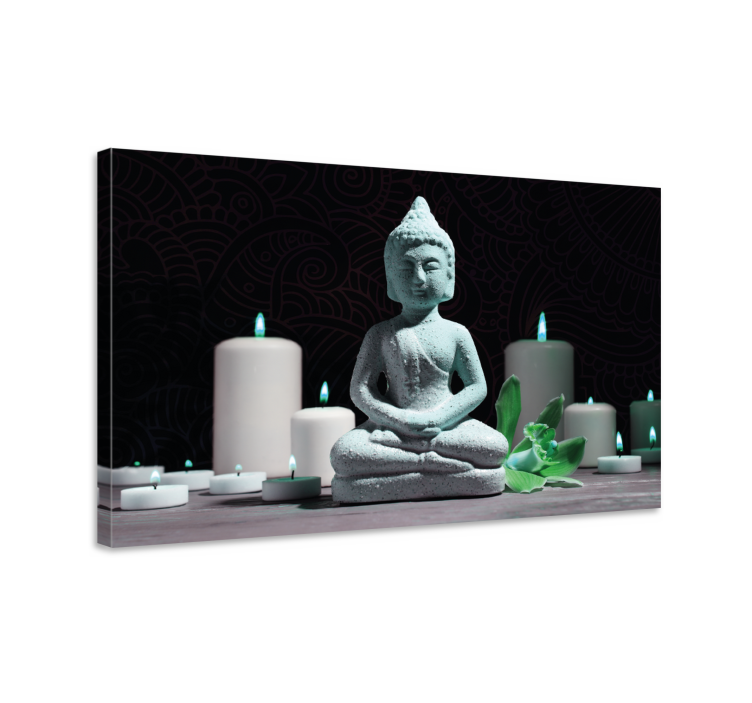 Buddha wall art buddha meditation artwork - TenStickers