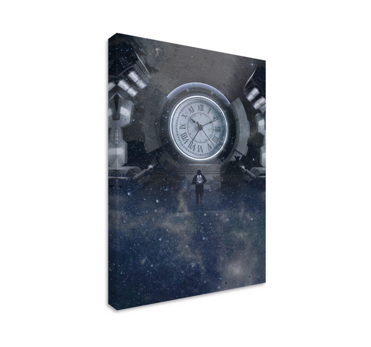 Time and space canvas art prints - TenStickers