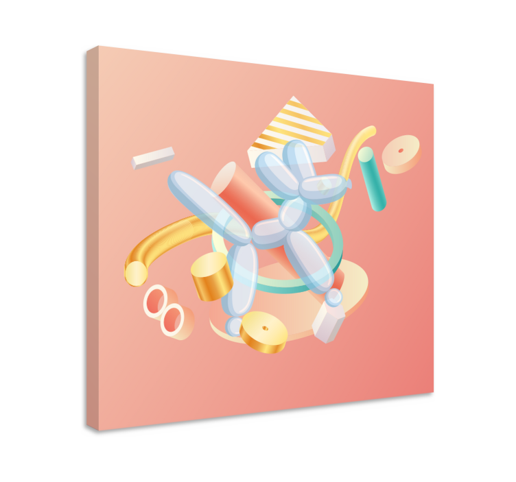 Balloon dog  canvas prints - TenStickers
