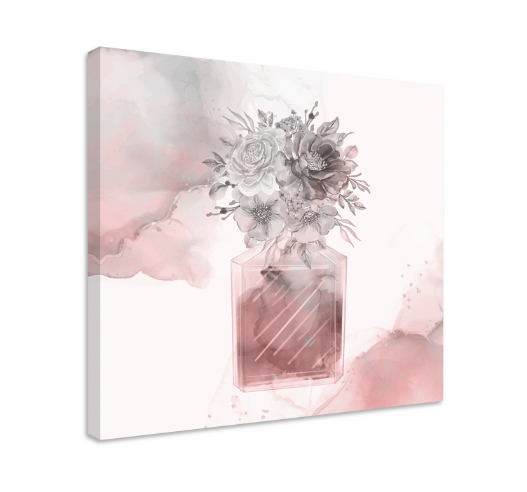 Flowers canvas floral arrangement canvas - TenStickers