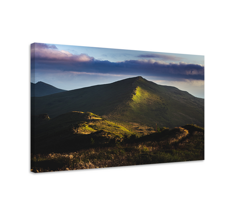 Landscape canvas mountain peak view - TenStickers