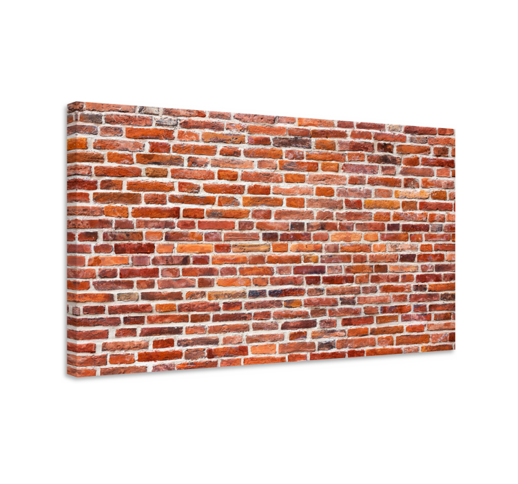 Classic bricks "Industrial Style" canvas - TenStickers