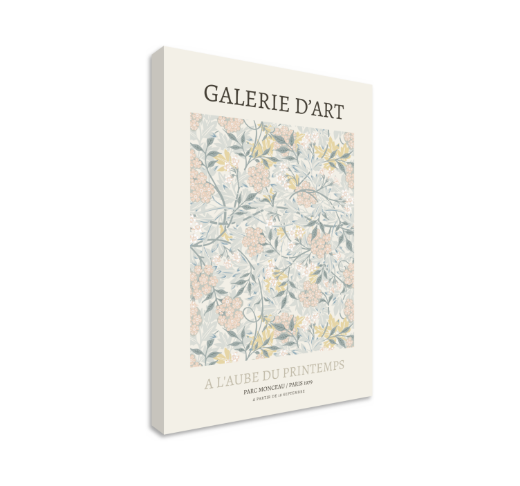 Galerie d'Art poster retro canvas - TenStickers