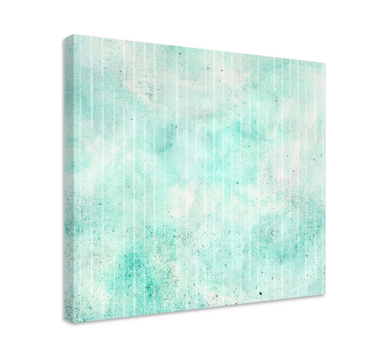 Soft Aqua Texture abstract wall art  1 - TenStickers